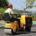 700kg Vibrating Double Drum Road Roller For Soil